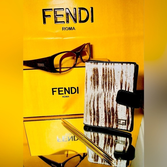 Fendi Other - Authentic Fendi Vintage Pony Hair Agenda
